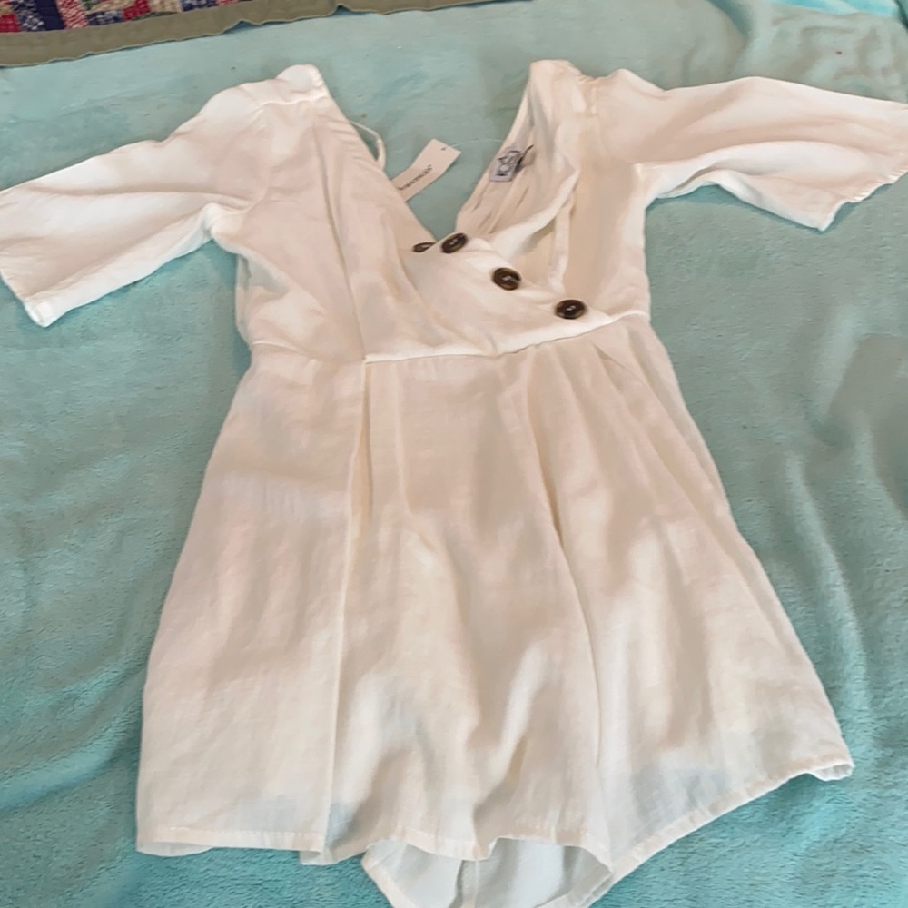 White romper